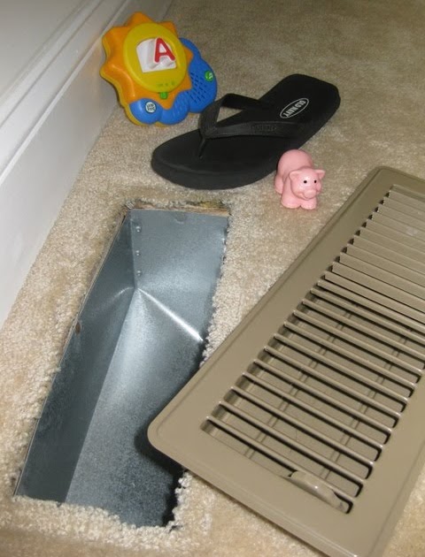 Digicrumbs New Adventures In Baby Proofing Metal Floor Vents