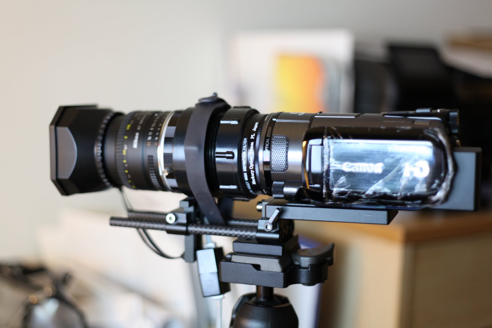 =Dan's thoughts... 35mm DOF Adapter for Canon HF S100