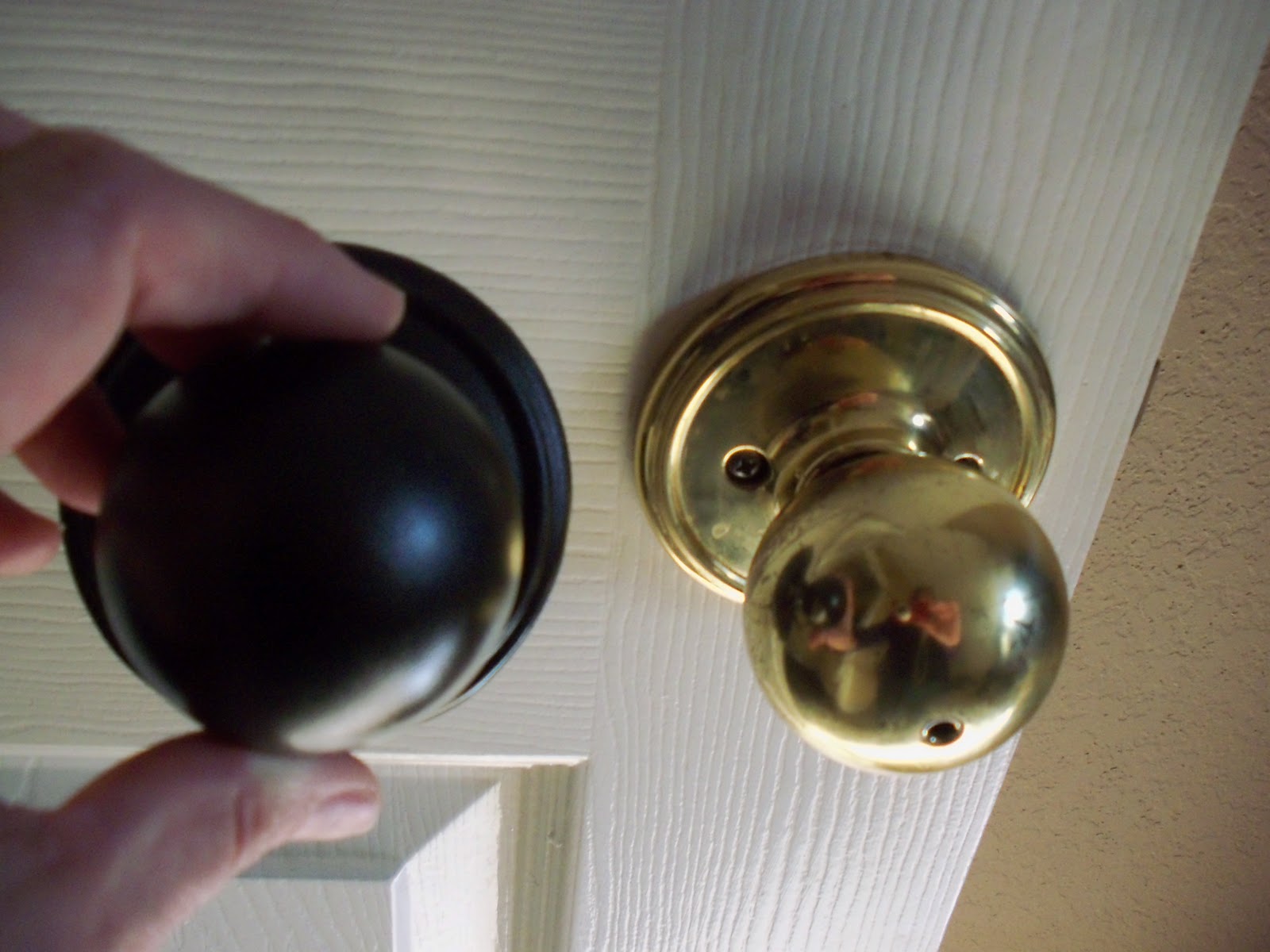 My Heart with Pleasure Fills Boring to better doorknobs