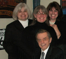 Diane, Marybeth, Eileen with Dad