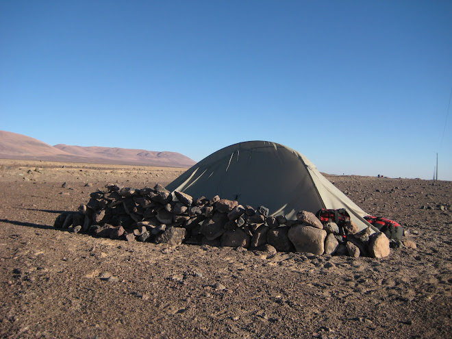 Camping High in the Atacama Desert