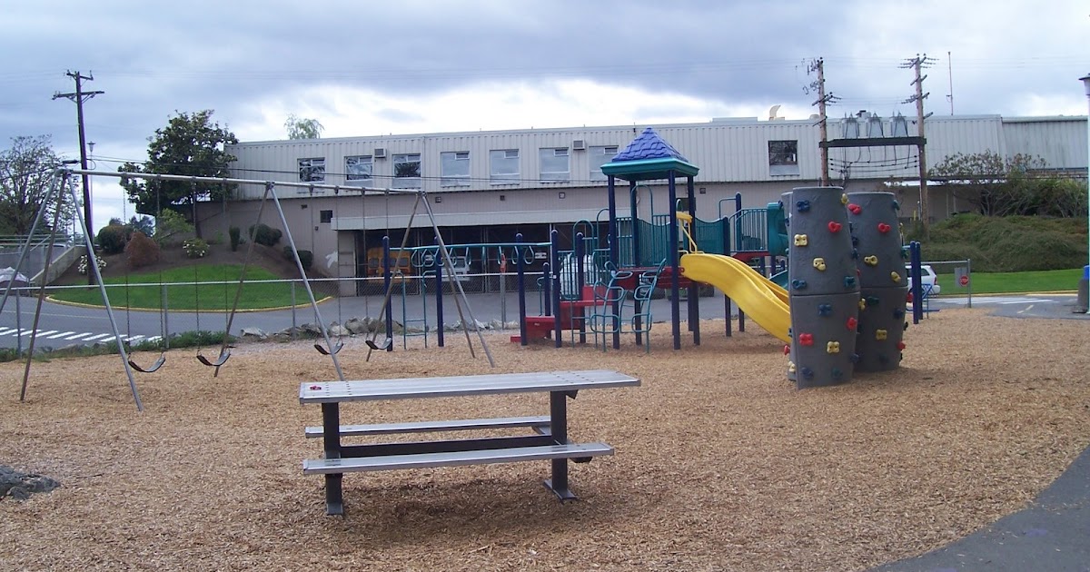 swings and roundabouts Victoria Rotary Park Playground