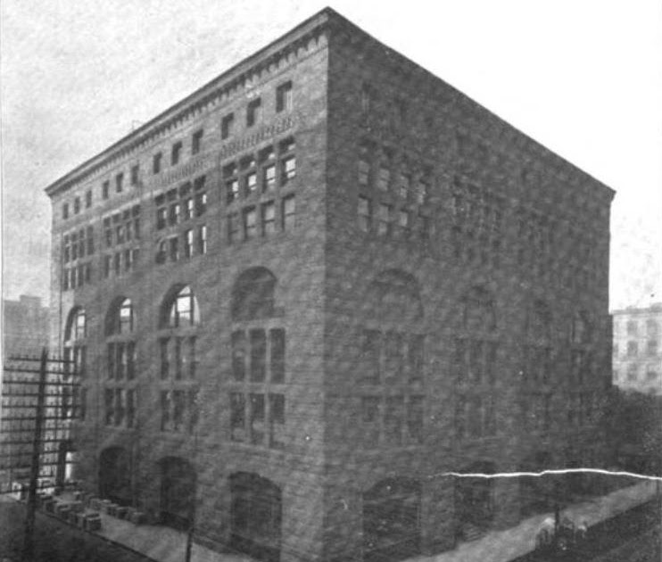 bygone saint louis Lionberger Building (Warehouse), ca. 1890