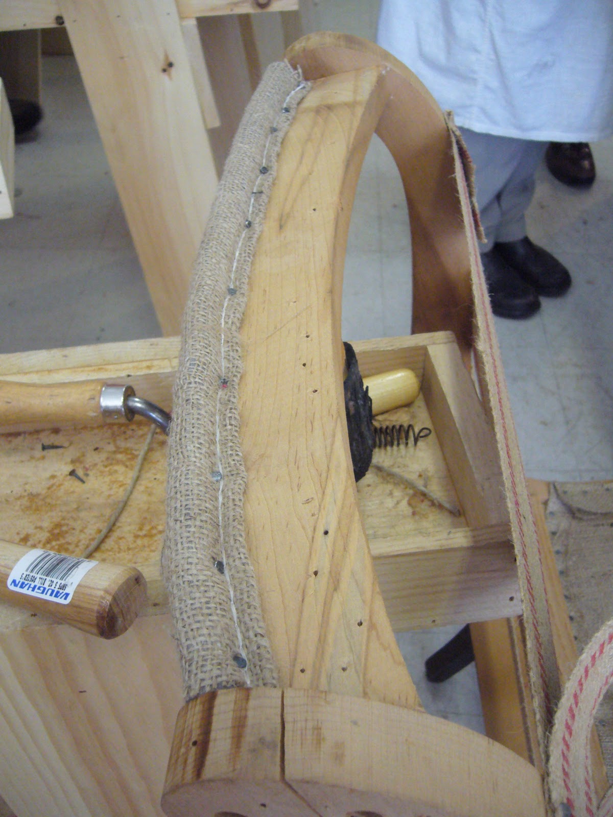 Temporary Nest Upholstery Class Week 2