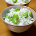 そら豆としらすの混ぜご飯
