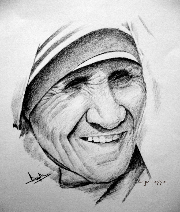Fine art: Mother Teresa