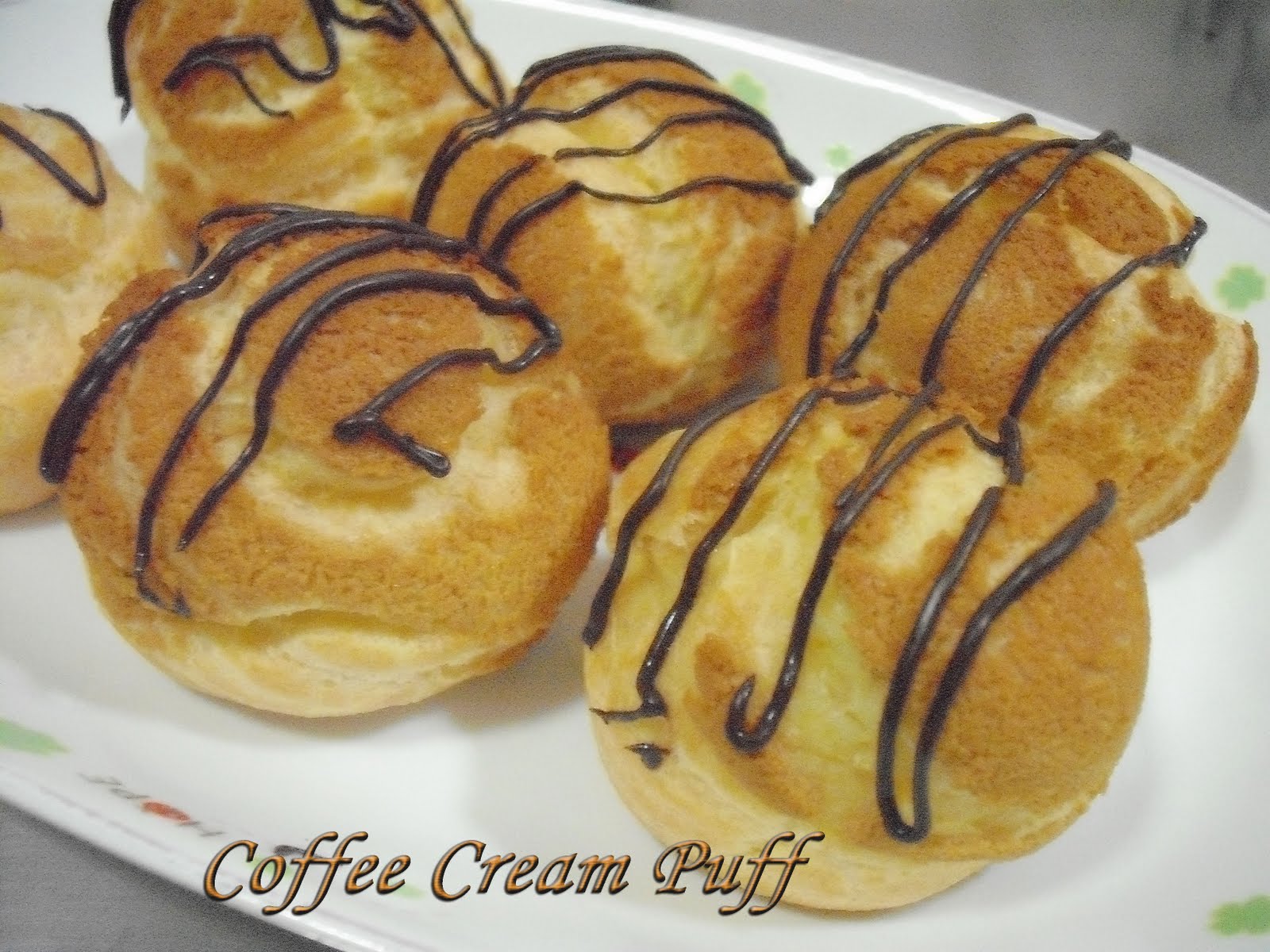 My Dream, My Inspiration Royal Chocolate Cake & Coffee Cream Puff