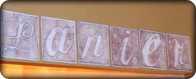 Last Name Wall Art DIY