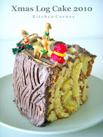 Kitchen Corner: Christmas Log Cake