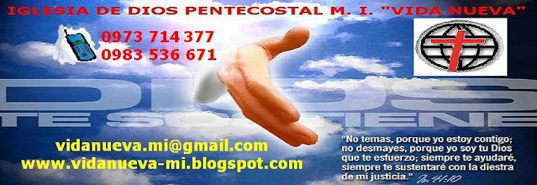 <center>IGLESIA DE DIOS PENTECOSTAL M.I.</center>