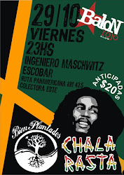 CHALA RASTA - 29 de Octubre