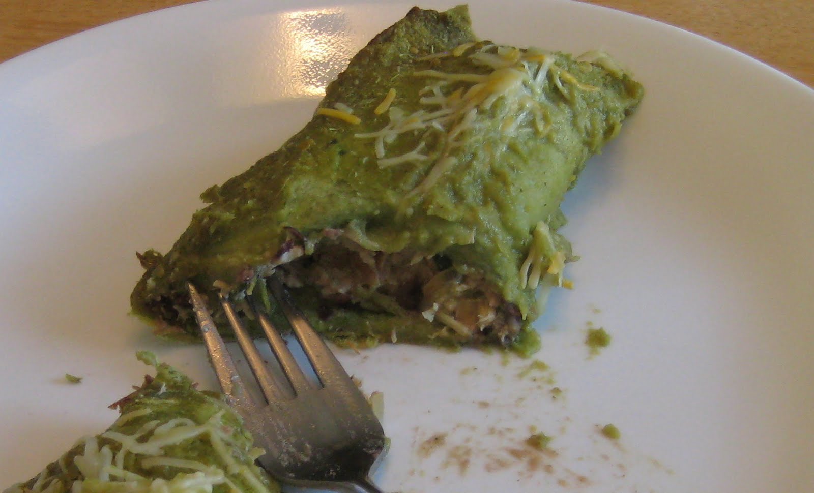 Little Kate, Big Taste GOAT CHEESE and CHICKEN ENCHILADAS