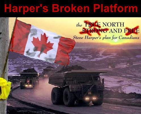 Harper's broken platform