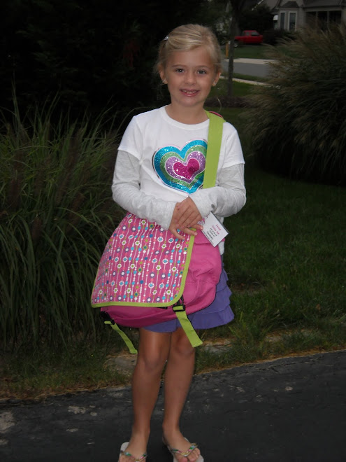 Taylor's First Day of Second Grade!!!!