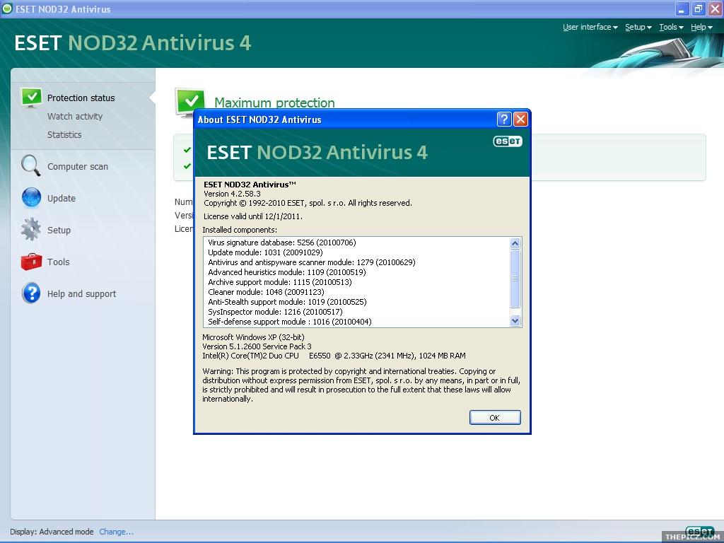 Download ESET NOD32 Antivirus 32bit 903800 for
