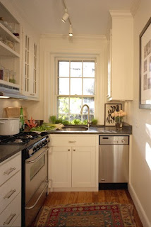 Desain Dapur Sempit on Dekorasi  Small Kitchen Design Idea   Hiasan Dalaman Dapur Kecil