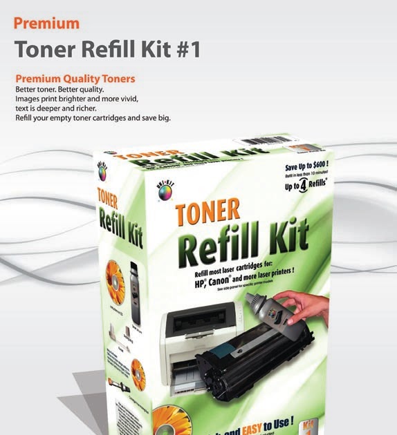 123 Refills Rethink how you ink! UniKit Toner Refill Kits