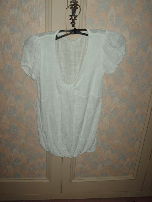 tee shirt blanc taille S/M
