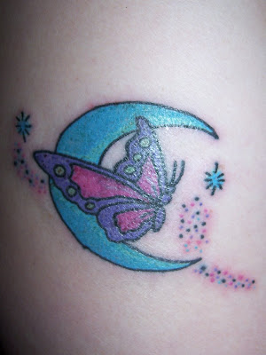 Moon Tattoo For Woman Sexy And Attractive