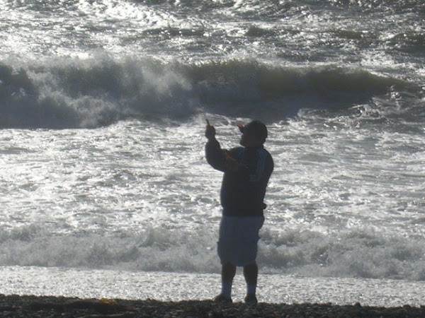 Thomas at the Beach