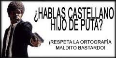 Perdono cualquier falta, menos la ortográfica