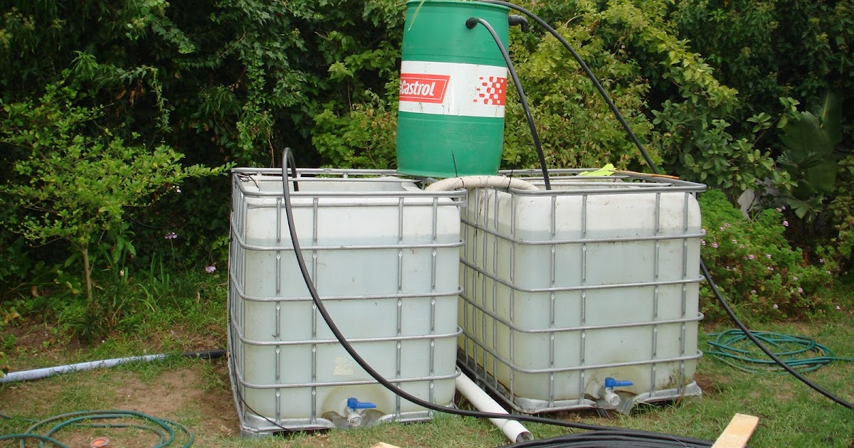 PEBBLESPRING FARM New Tilapia tank system installed.