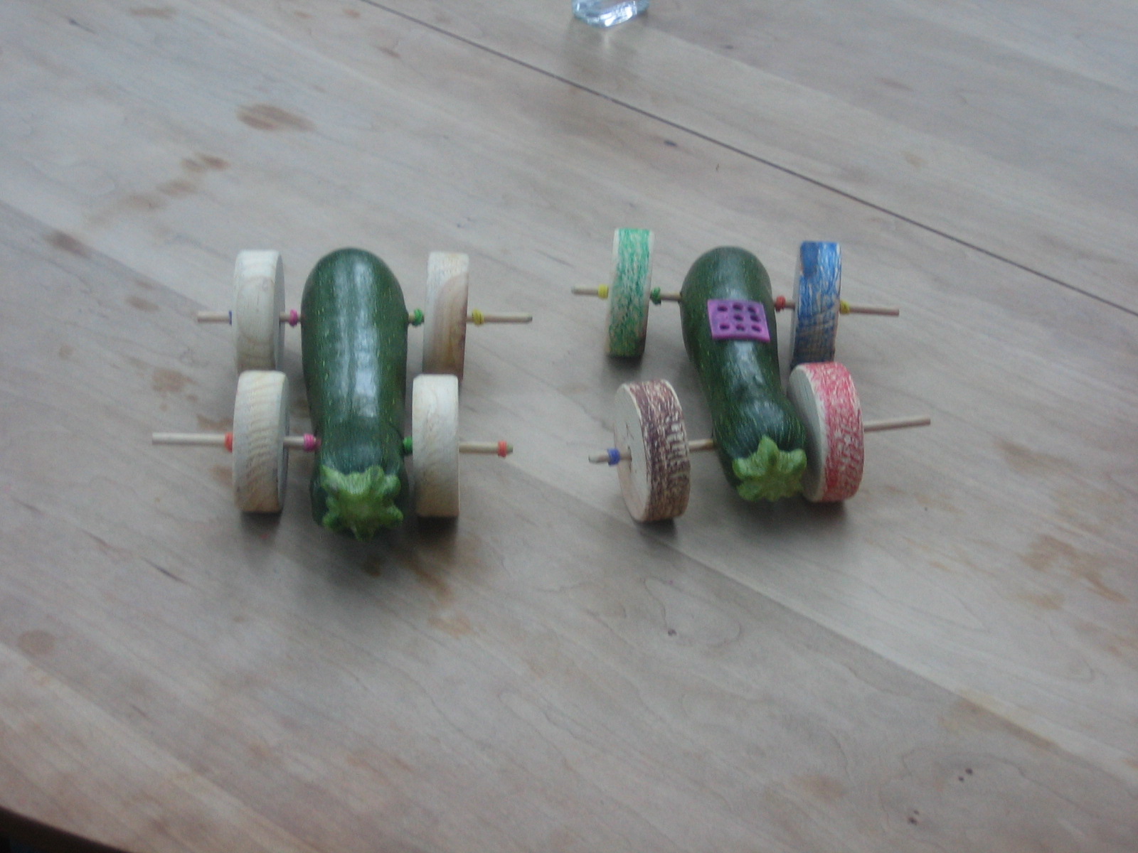 The Not So Cheesy Kitchen {Galactosemia in PDX} Zucchini Race cars