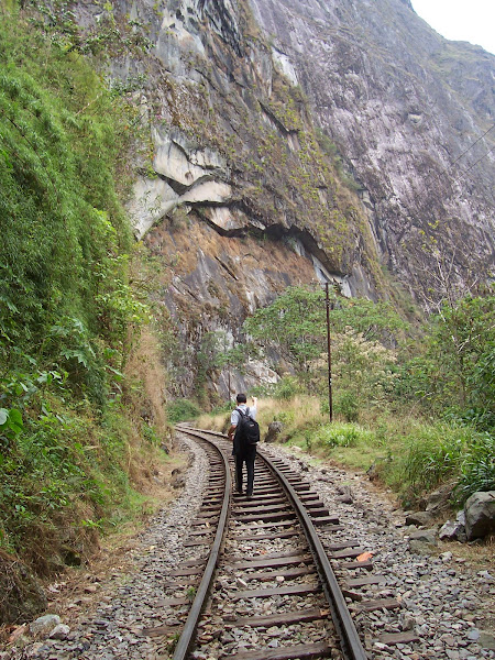 Andando verso il Machu Picchu