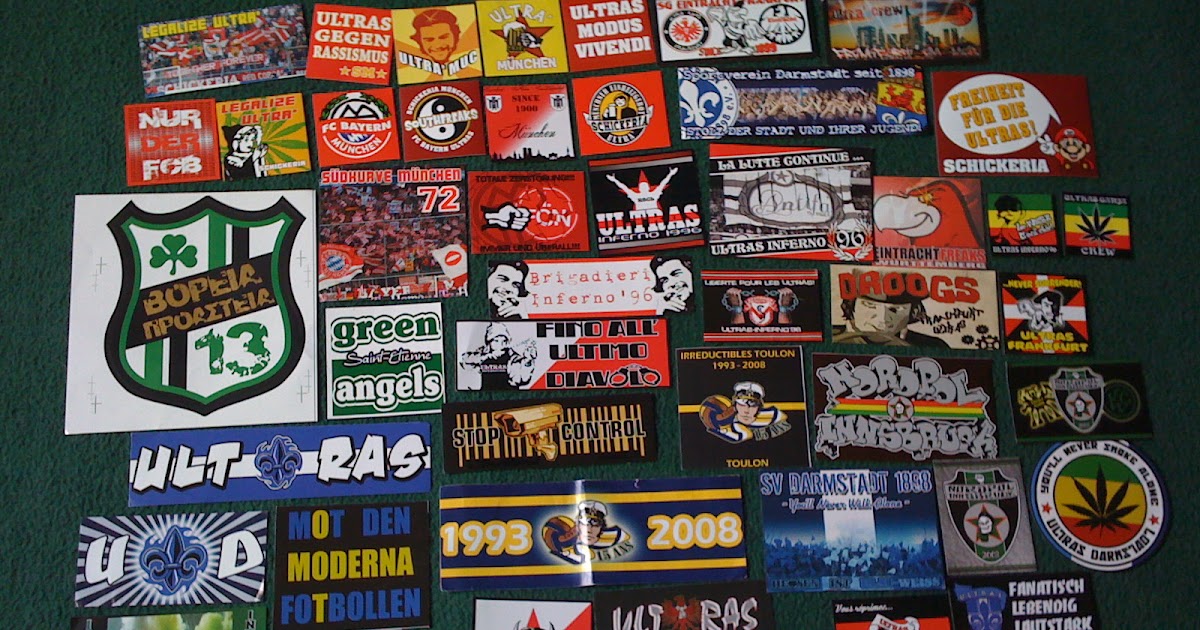 Ultras merchandise Ultras Stickers