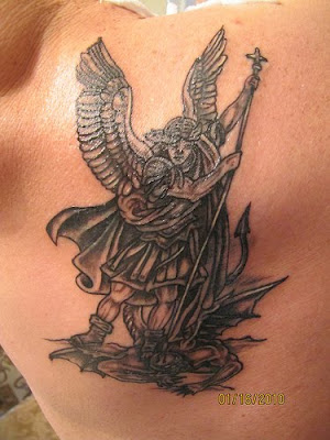 St Michael Tattoo Design Heroes