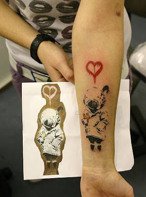 tattoos file banksy tattoo sweet tattoos for girls tattoos file banksy tattoo sweet tattoos for girls