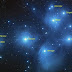 Parziale occultazione delle Pleiadi