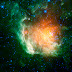 Ripresa una "rosa" cosmica dal telescopio WISE