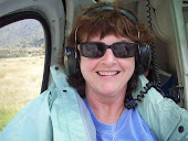 Sue on helicopter