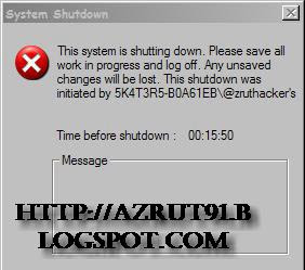 Shutdown otomatis window