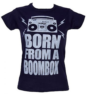 Born from a boombox tshirt
