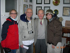 At the Synagogue in Regensburg...with the author of the book