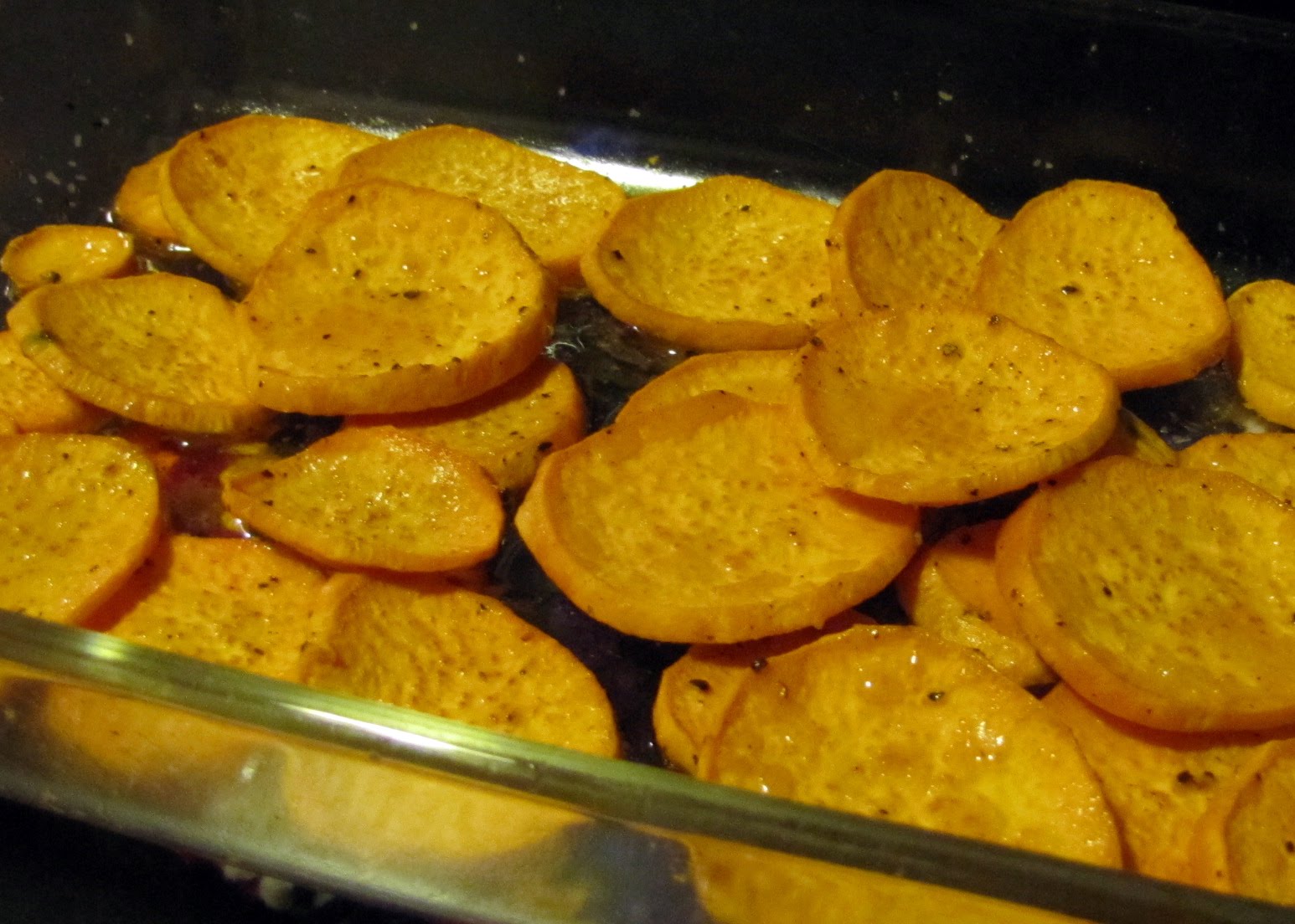 Smells Like Food in Here Roasted Yams