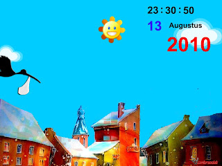 screensaver design: cartoon screensaver