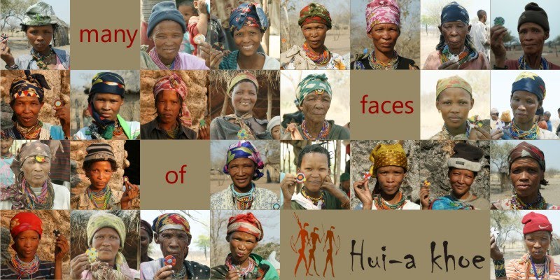 Hui-a khoe Namibia :: San hand made ostrich egg shell jewelry