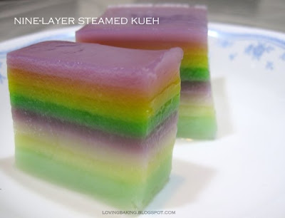 Rainbow Kueh