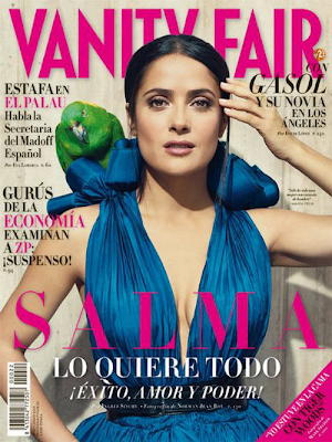Salma Hayek en la Portada de la Revista Vanity Fair España (Junio 2010)