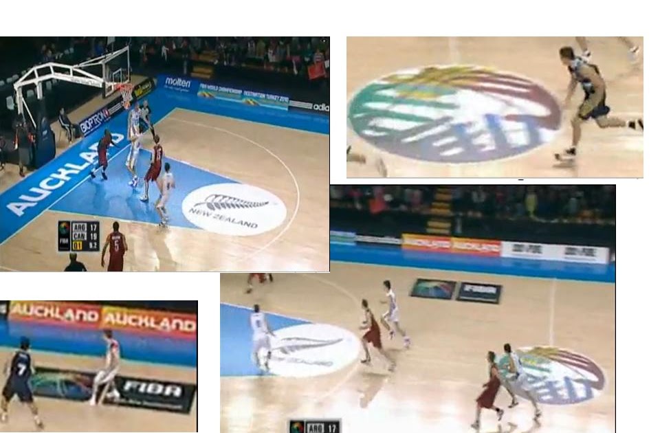 Basketball Court Designs: International Courts (FIBA U19 Men's)