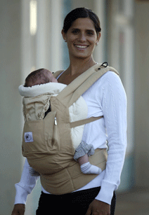 ergo baby carrier 2 month old
