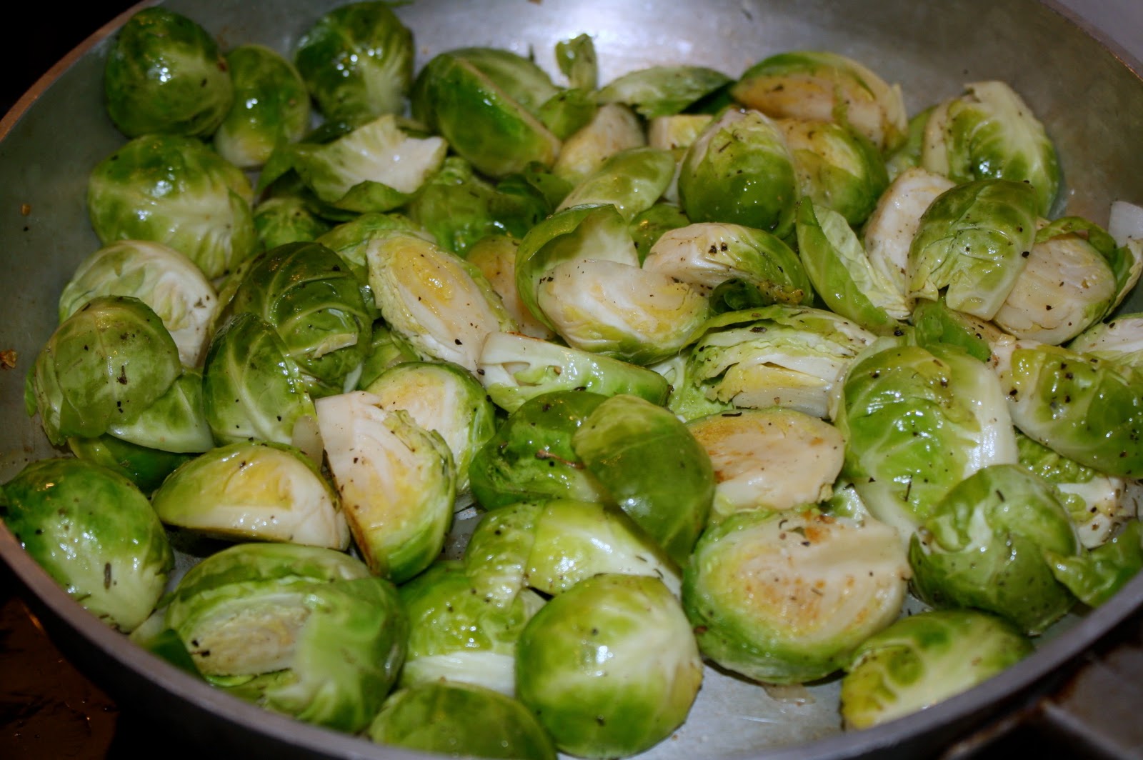 Braised Chicken Thighs in White Wine with Brussels Sprouts The Carnivore and the Vegetarian