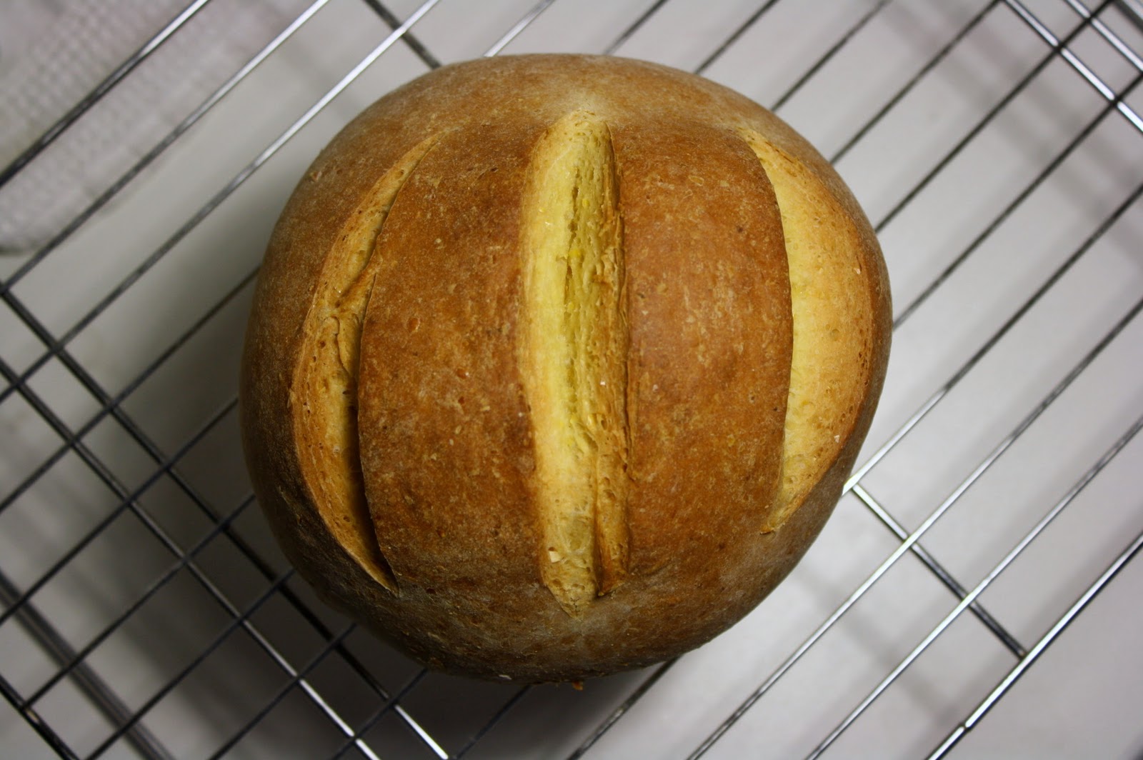 Sweet Corn Yeast Bread The Carnivore and the Vegetarian
