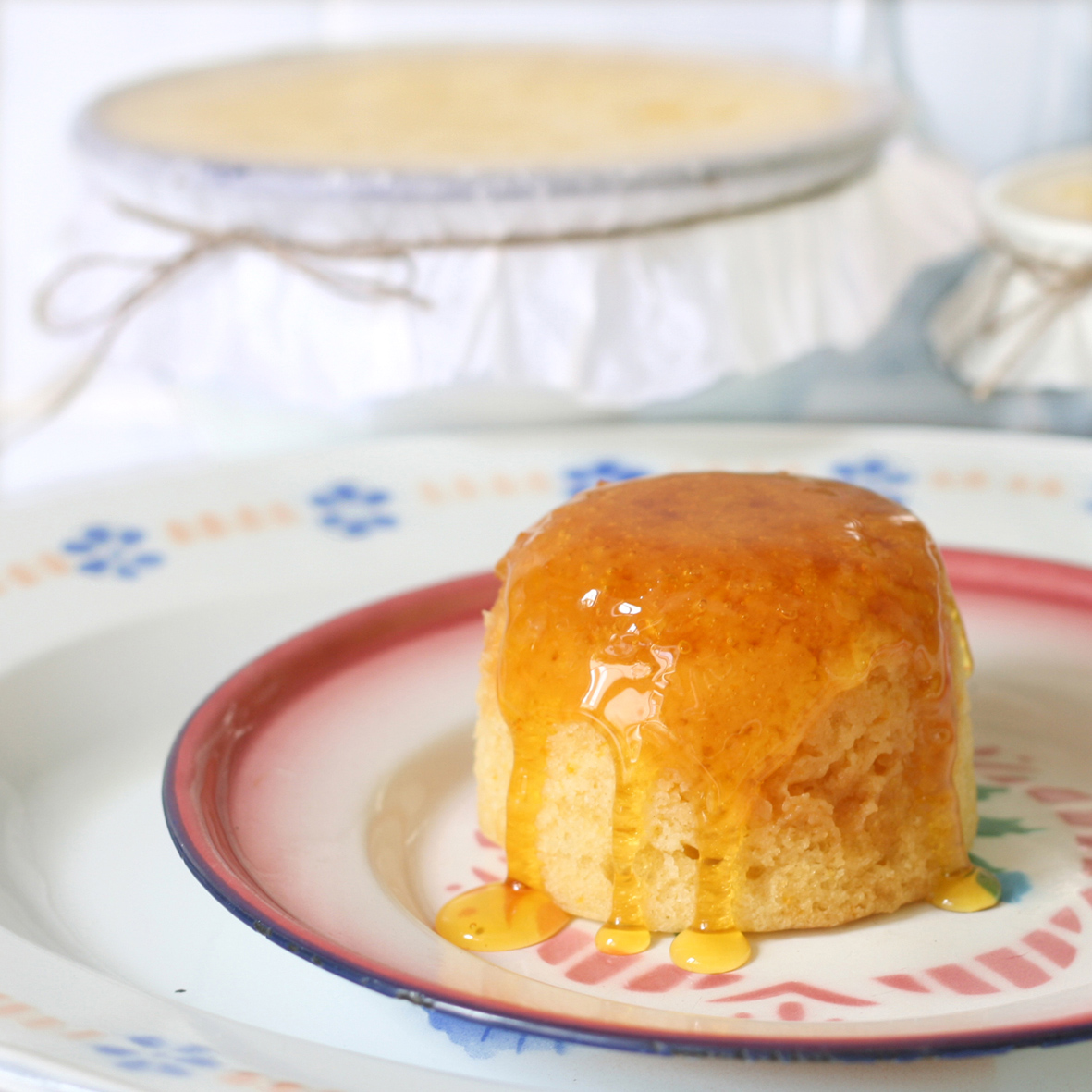 Cakes in the city Golden syrup sponge pudding Pudding vapeur au sirop