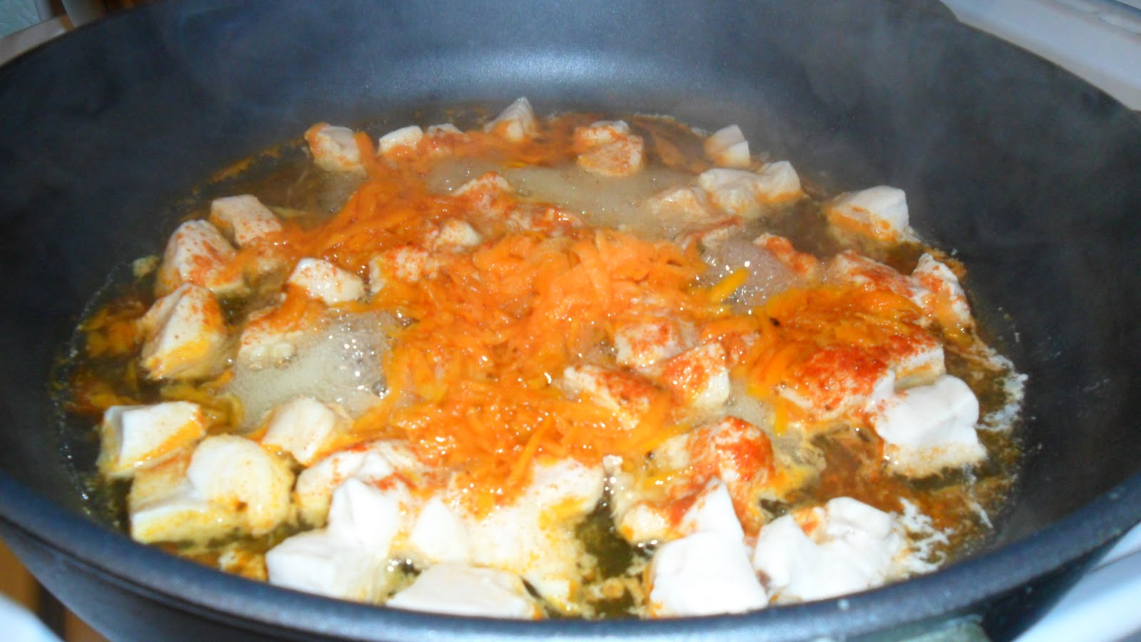 Плов с курицей в кастрюле рецепт пошагово Плов с курицей в кастрюле рецепт пошагово