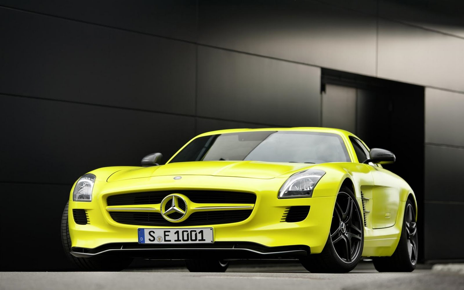 Car Rera Mercedes Benz Sls Amg E Cell Prototype