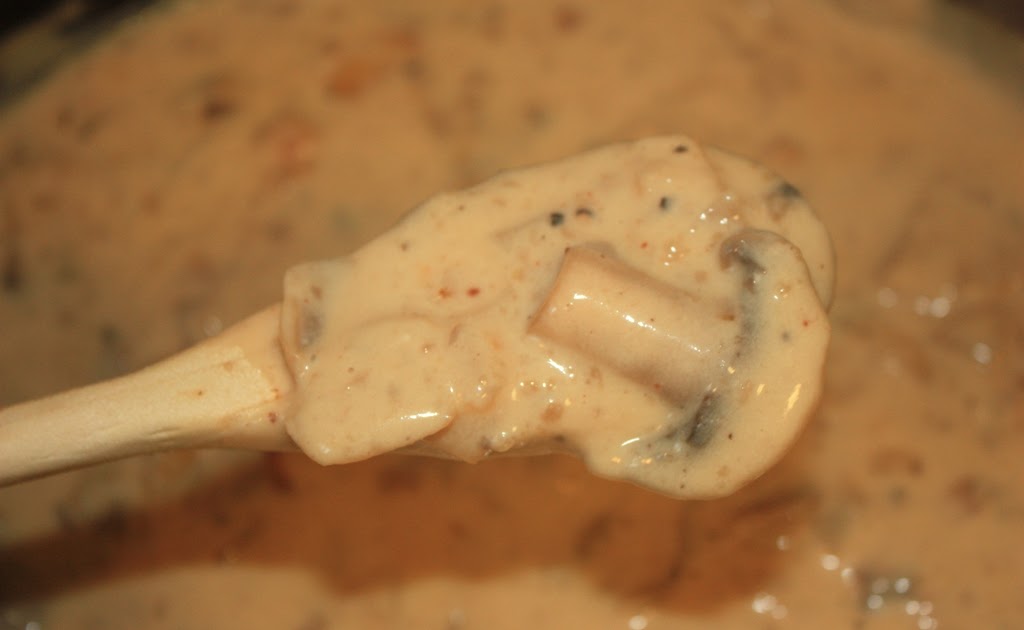 Skinny Betsy: Super low-fat Cream of Mushroom Soup